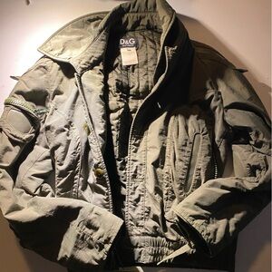 D&G Khaki Green Outerwear